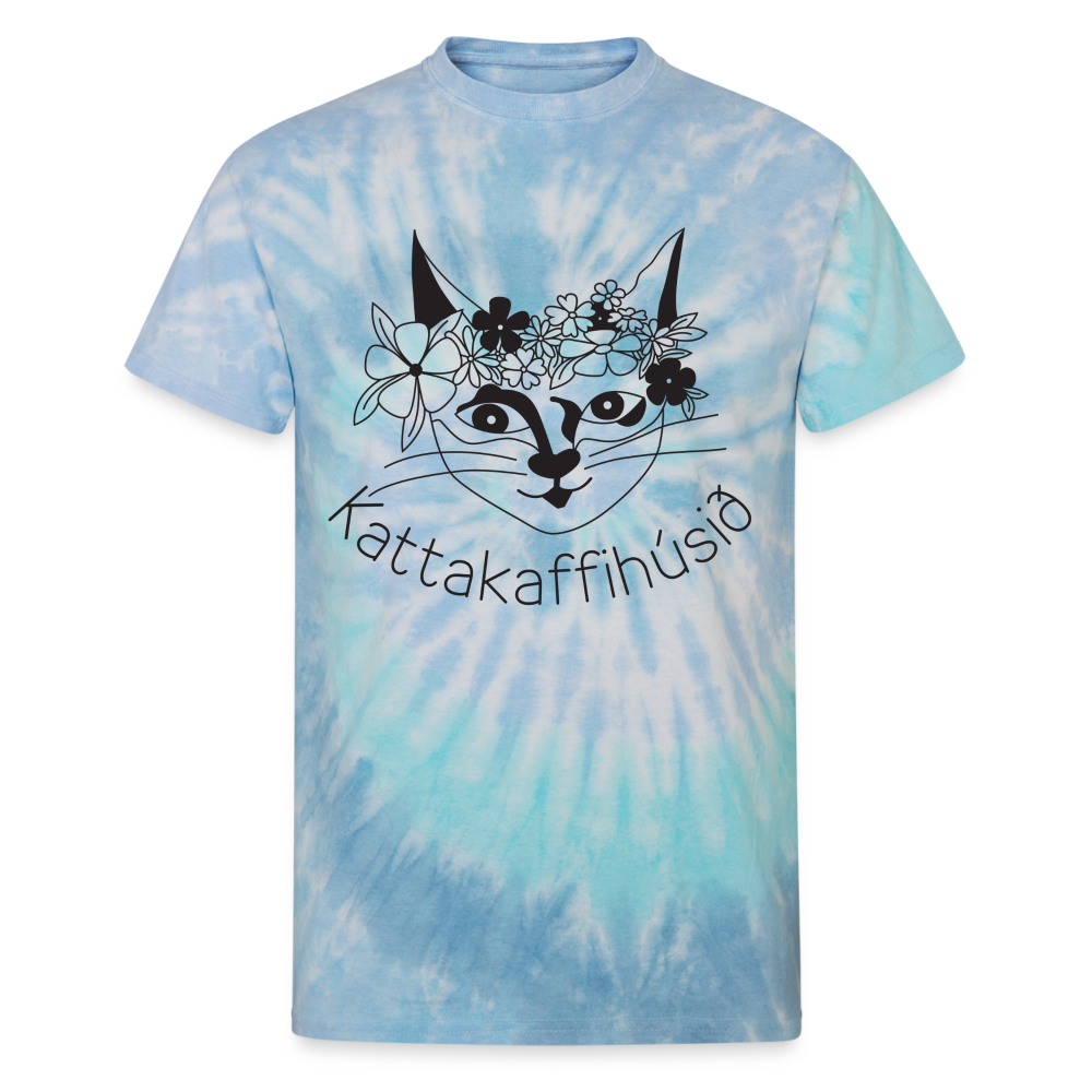 Unisex Tie Dye T-Shirt - blue lagoon