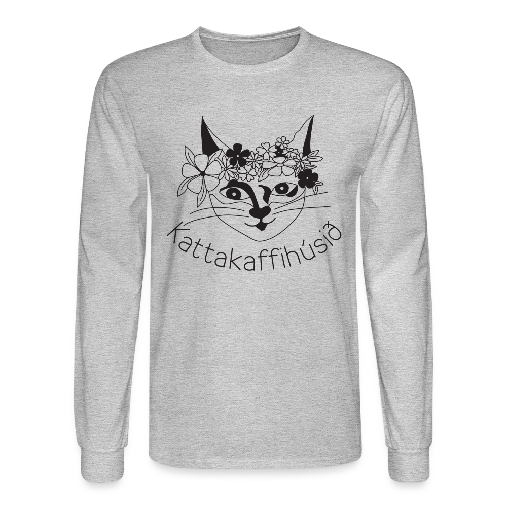 Men's Long Sleeve T-Shirt - heather gray