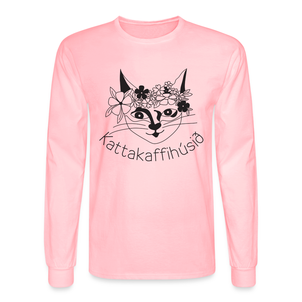 Men's Long Sleeve T-Shirt - pink