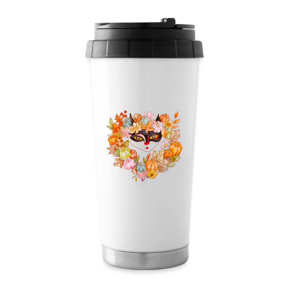 Halloween Travel Mug - white
