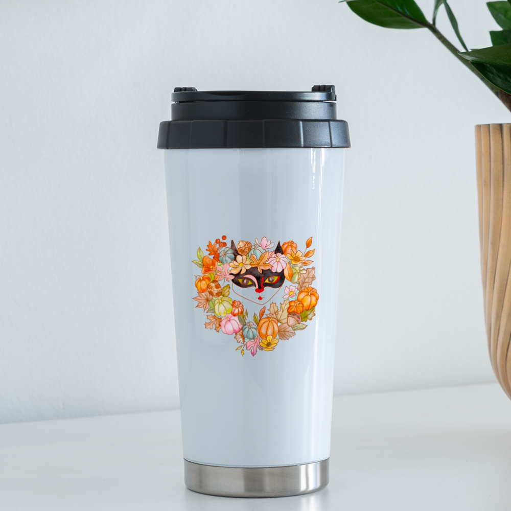 Halloween Travel Mug - white