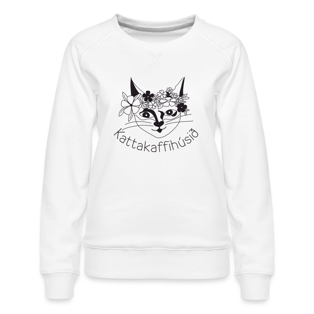 Women’s Premium Sweatshirt - white