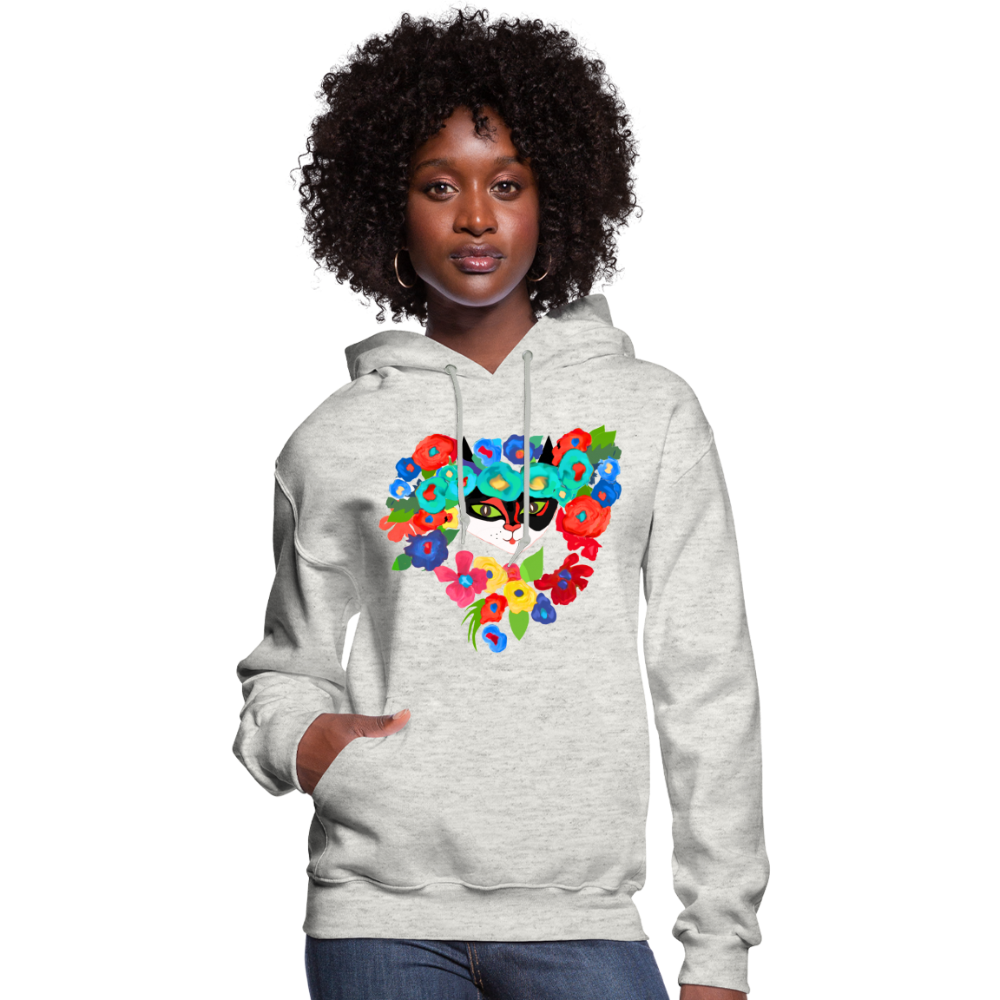 Women's Hoodie - heather oatmeal