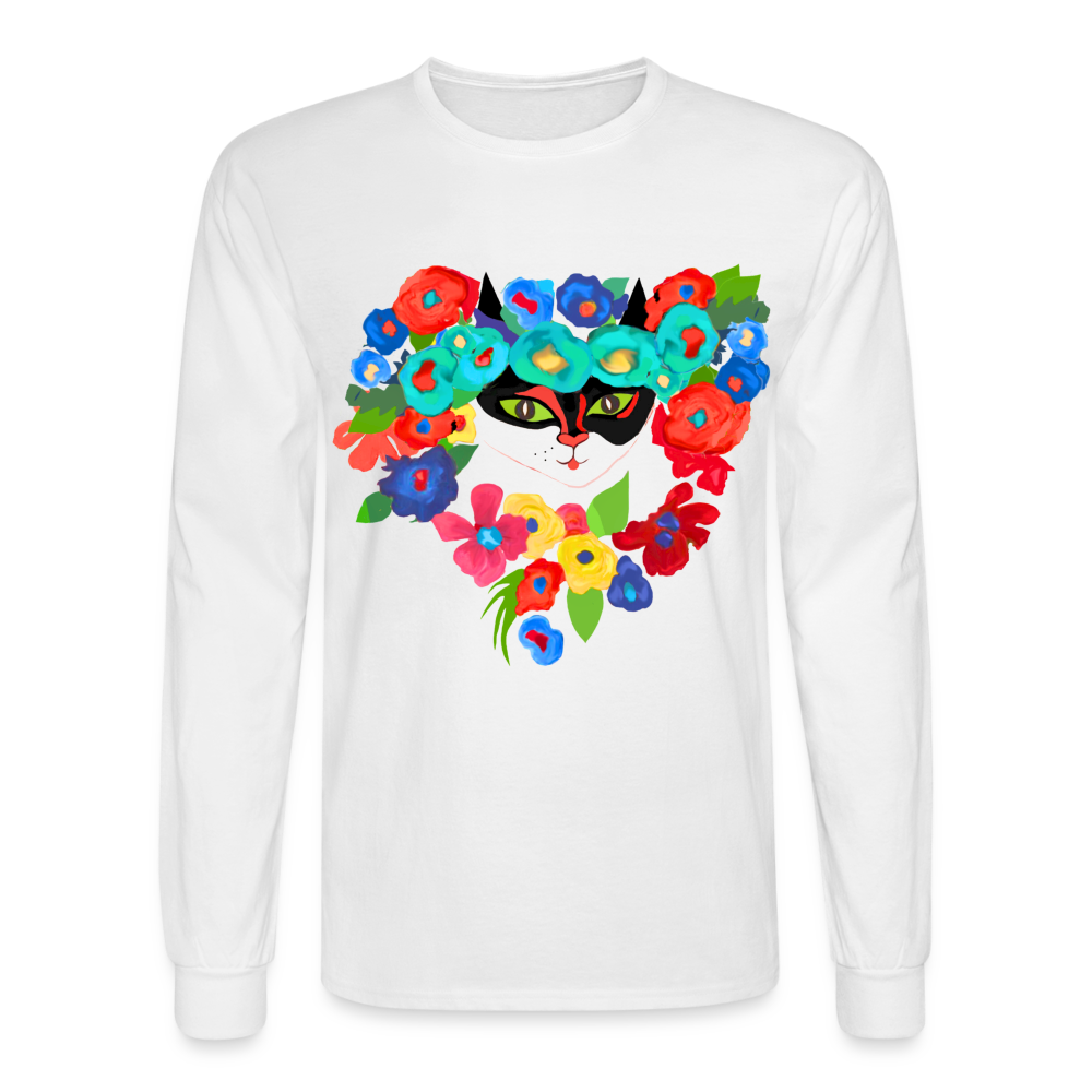 Men's Long Sleeve T-Shirt - white