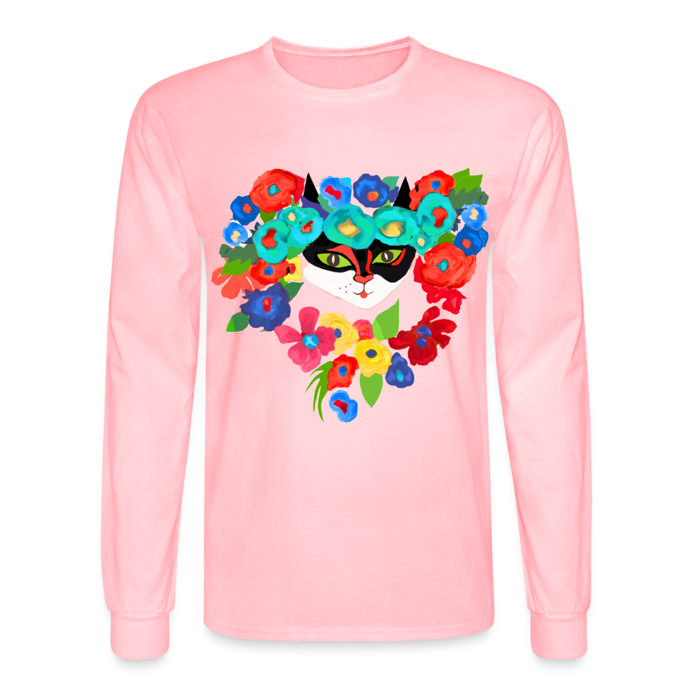 Men's Long Sleeve T-Shirt - pink
