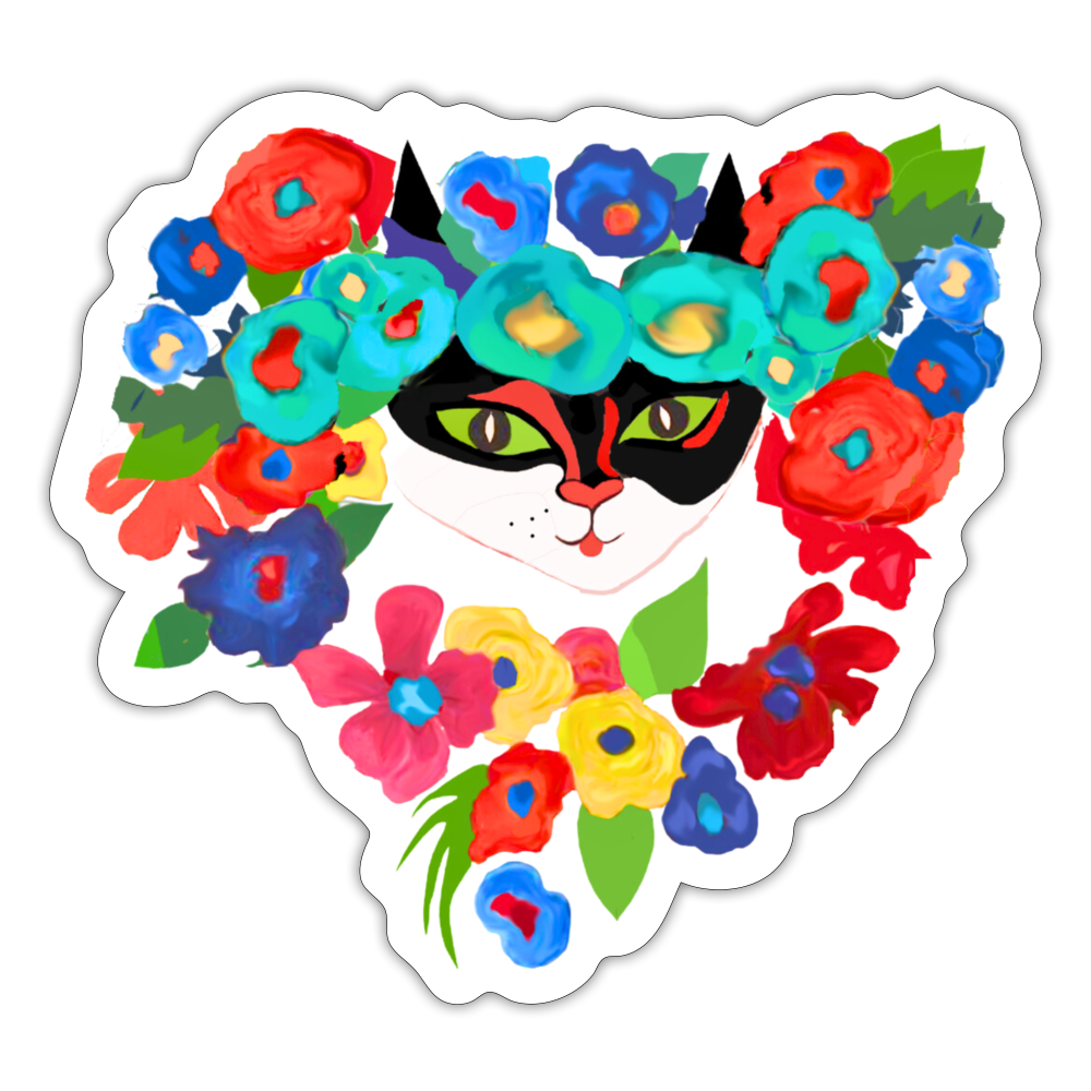 Sticker - white matte