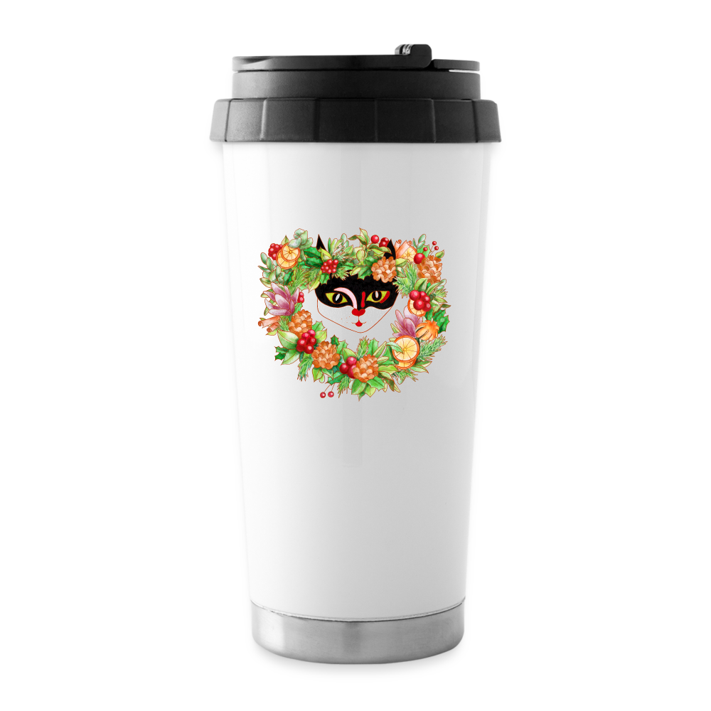 Halloween Travel Mug - white