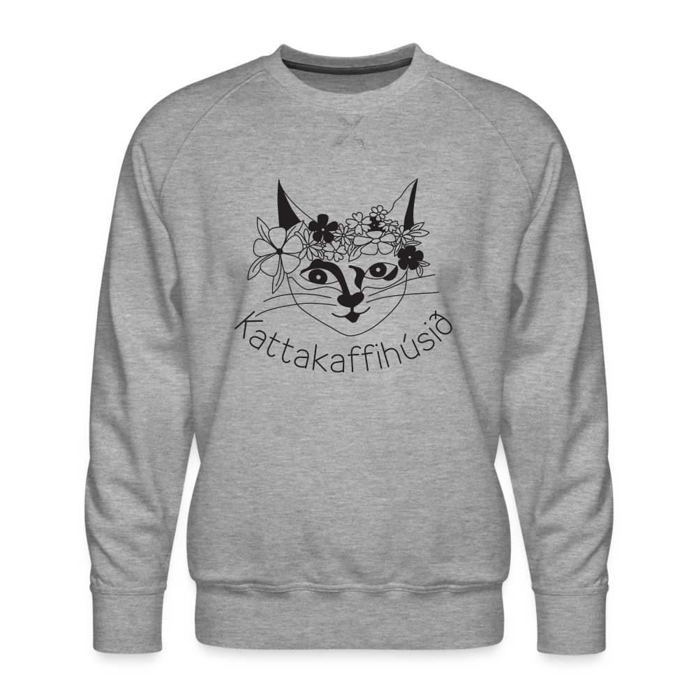 Men’s Premium Sweatshirt - heather grey