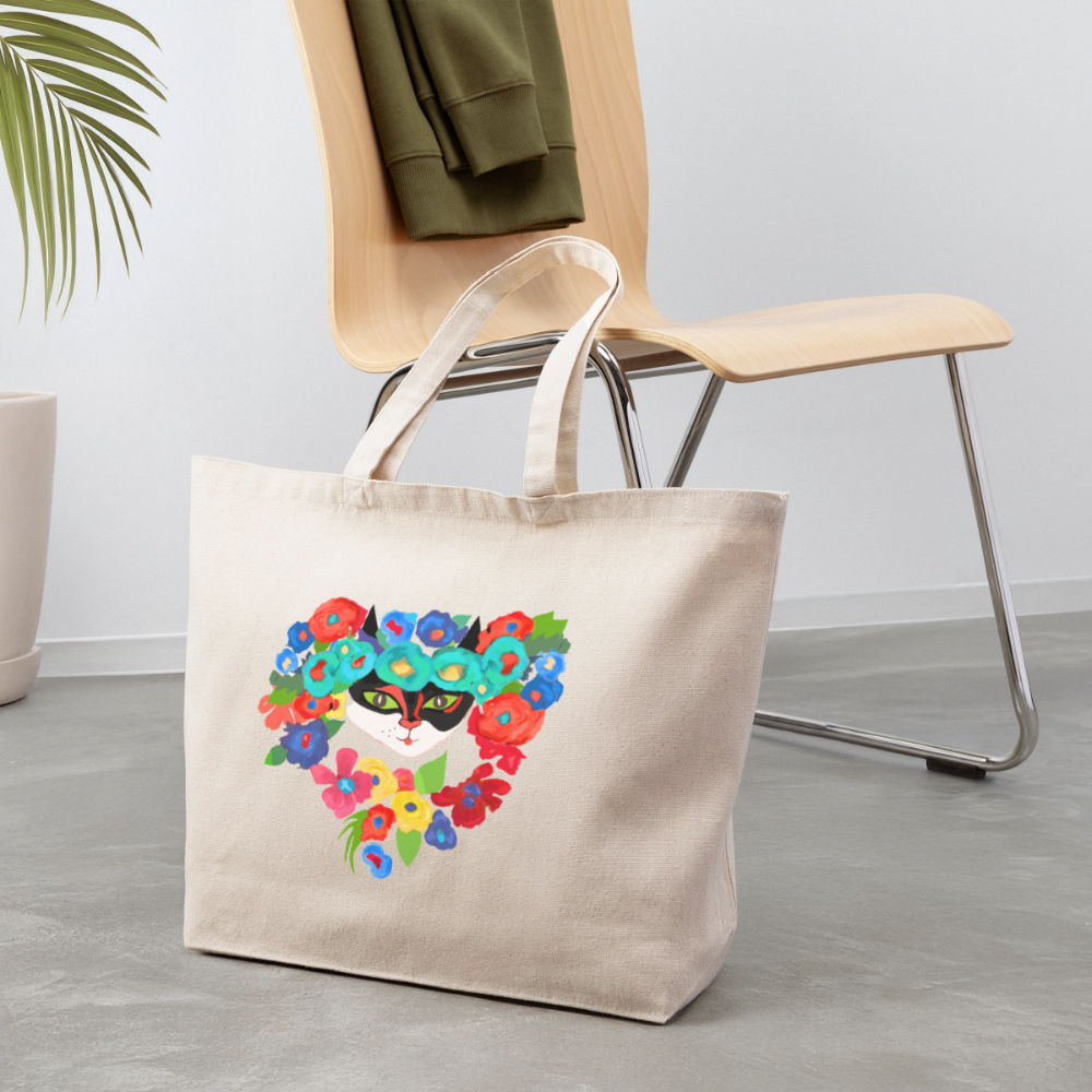 Eco-Friendly Cotton Tote - natural