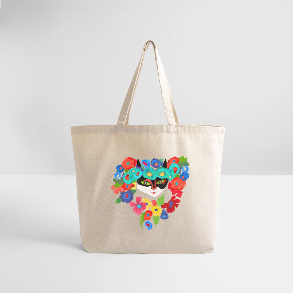 Eco-Friendly Cotton Tote - natural