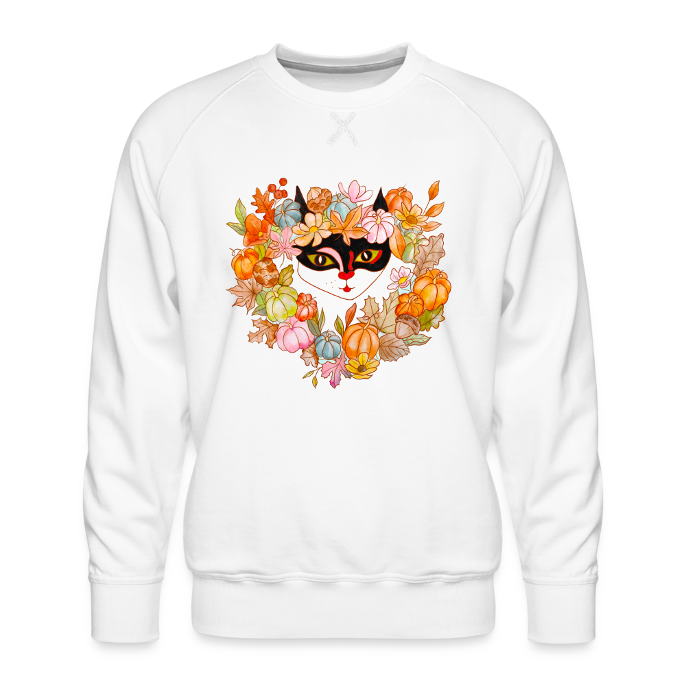 Men’s Premium Halloween Sweatshirt - white