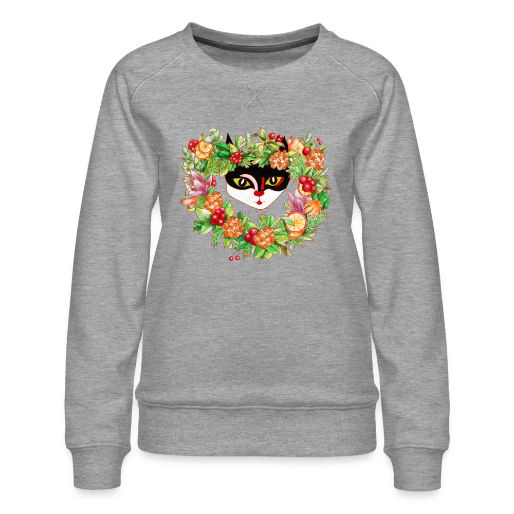 Women’s Premium Holiday Sweatshirt - heather grey