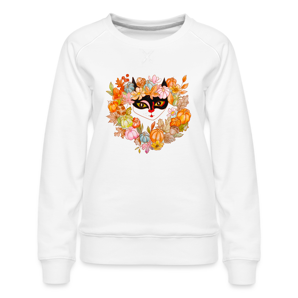 Women’s Premium Halloween Sweatshirt - white