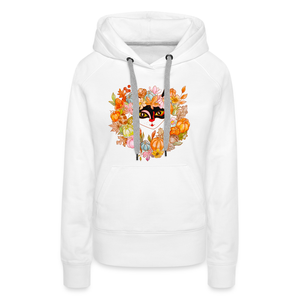 Women’s Premium Halloween Hoodie - white