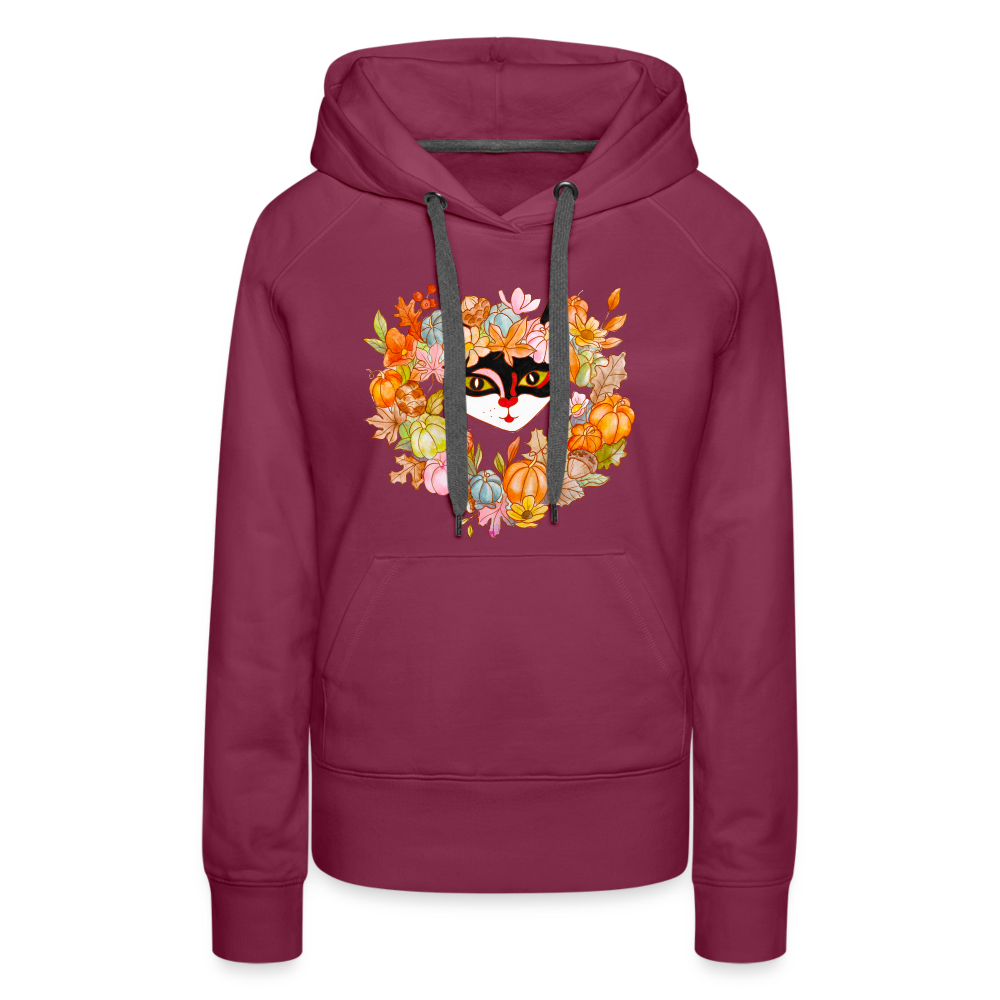 Women’s Premium Halloween Hoodie - burgundy