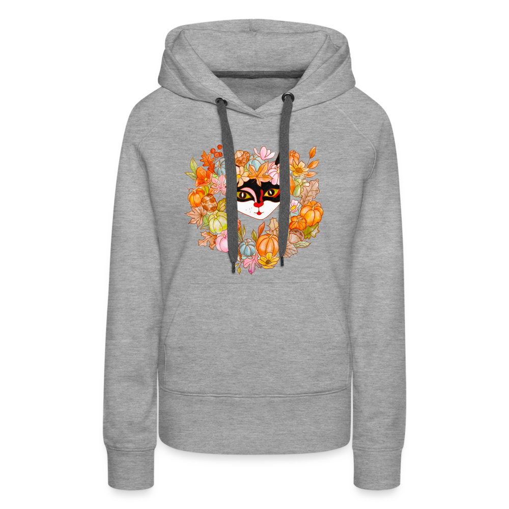 Women’s Premium Halloween Hoodie - heather grey